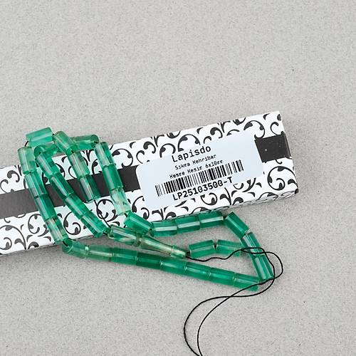 S�kma Kehribar Kesme Kesim 6x10mm Tesbih P�sk�ls�z