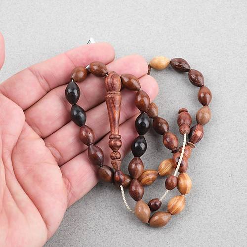 �oklu A�a� Kombinli Arpa Kesim 8x12.5mm Tesbih