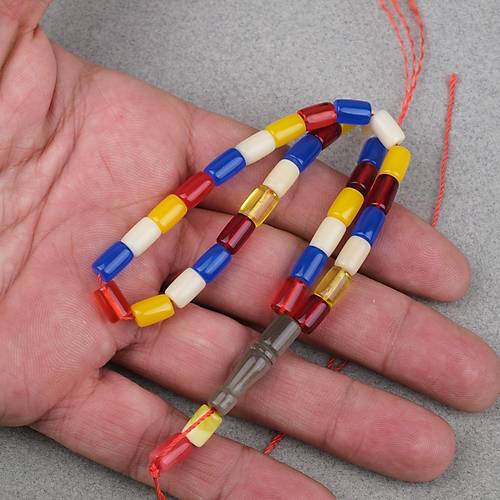 U�ak Cam� Kesme Kesim 5x8mm Tesbih- Bonibon