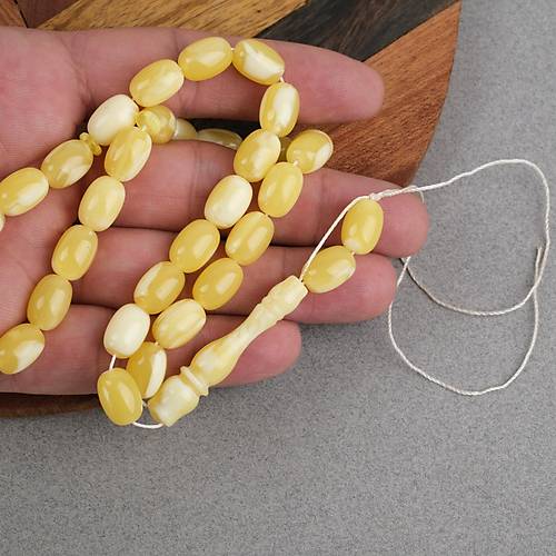 Beyrut Damla Kaps�l Kesim 8x12mm Tesbih - P�sk�ls�z