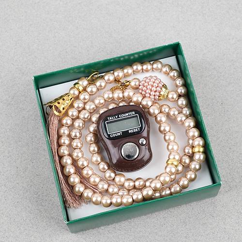 Zikirmatik Elektronik Tesbih ve 99luk Namaz Tesbih Set