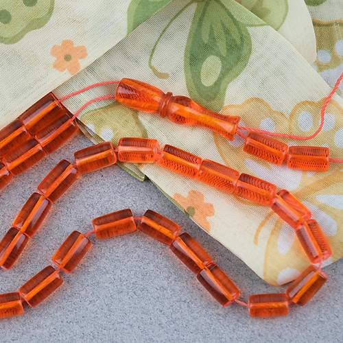 U�ak Cam� Kesme Kesim 7x10.5mm Tesbih - Kavuni�i