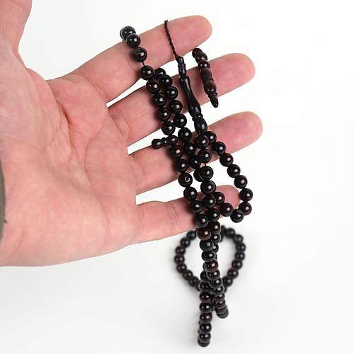 Kuka Original Do�al K�re Kesim 7mm Namaz Tesbihi Tesbih