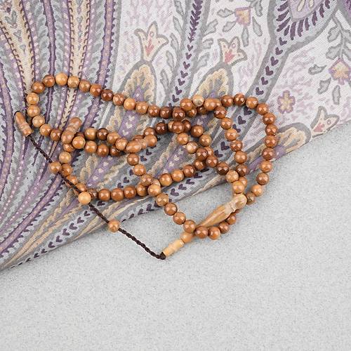 Orijinal Do�al Kuka 99'luk K�re Kesim 5mm Namaz Tesbihi