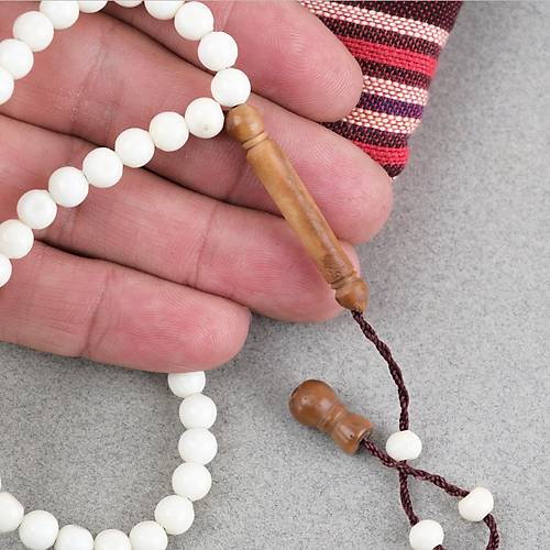 Deve Kemi�i 99luk K�re Kesim 6mm Namaz Tesbihi