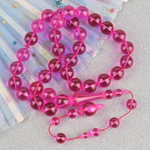 Alman Katalin Usta i Kre Kesim 10mm Tesbih -Magenta