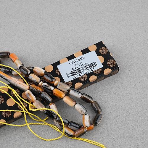 Galalit Arpa Kesim 7x12mm Tesbih -P�sk�ls�z