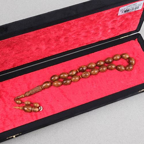 Kuka Usta ��i �mzal� �zel El ��i Oyma �mame ve Hitame Bilek Boy Beyzi Kesim 11x16mm Tesbih