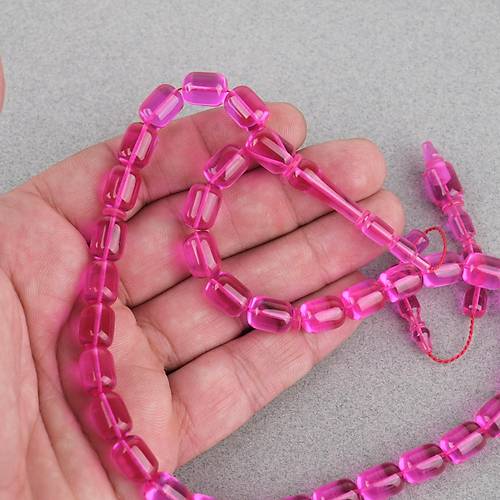 Alman Katalin Usta i�i Kaps�l Kesim 8x11mm Tesbih