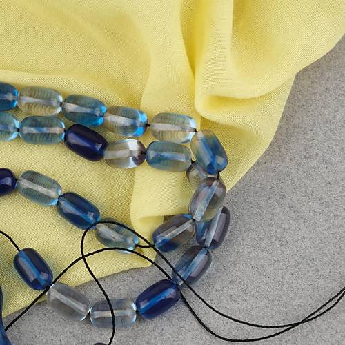 S�kma Kehribar Kaps�l Kesim 7x11mm Tesbih P�sk�ls�z