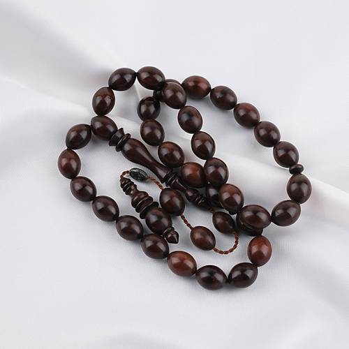 Ylan Aac Usta i mzal Beyzi Kesim 12x15mm Tesbih