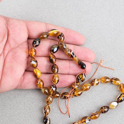 Arizona Katalin Beyzi Kesim 8x12mm Tesbih (P�sk�ls�z)
