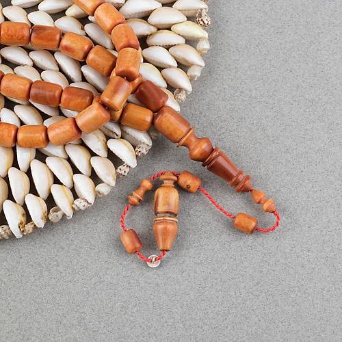 Gergedan A�ac� Usta ��i �mzal� De�i�en �mameli Kaps�l Kesim 9x12mm Tesbih