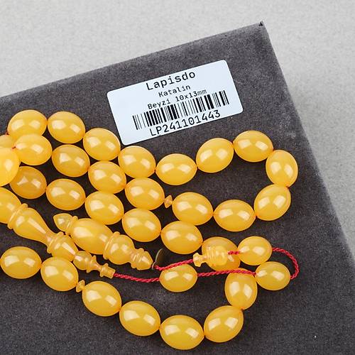 Katalin Usta ��i �mzal� Beyzi Kesim 10x13mm Tesbih