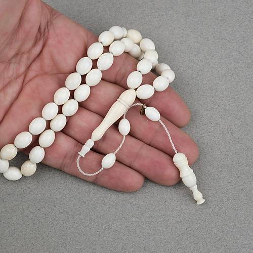 Mors Di�i Beyzi Kesim 8x10mm Tesbih  Mesut Varl� Usta ��i