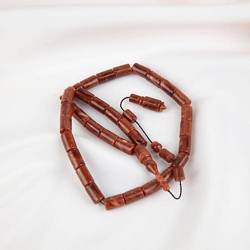 Kadim Katalin - Eski Baston Obje Kesme Kesim 6.5x11mm Tesbih