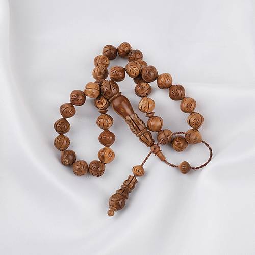 Kuka Kalem ���ilkli U�lu K�re 9.5x9mm Tesbih