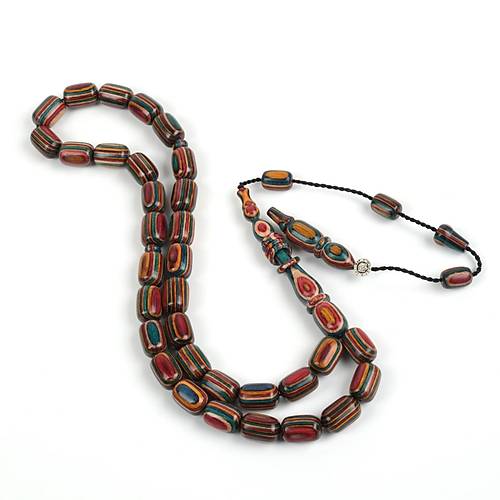 Kafur Aac Halkal mame Kapsl Kesim 8x12mm Tesbih