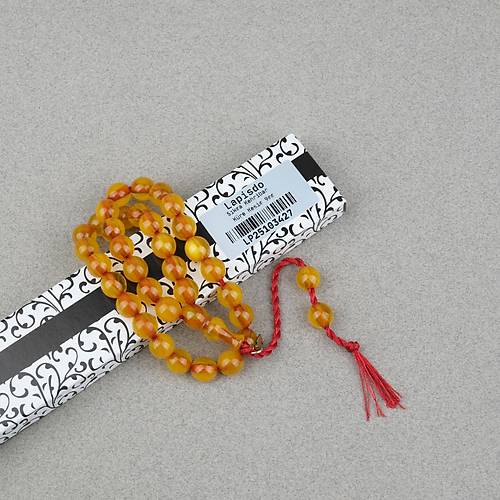 Omari S�kma Kehribar K�re Kesim Oturtma �mameli Sistemli 9mm Tesbih