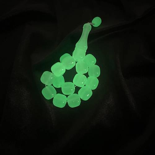 Kedig�z� Toz Kehribar Efe Boy F��� Kesim 12.5x12mm Tesbih