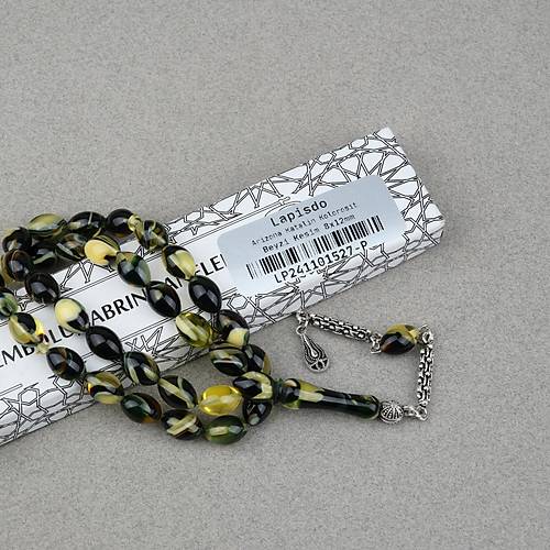 Arizona Katalin Alpaka P�sk�ll� Beyzi Kesim 8x12mm Tesbih