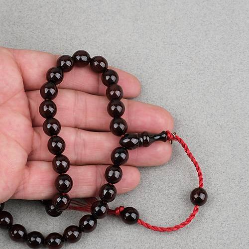 Omari S�kma Kehribar K�re Kesim Oturtma �mameli Sistemli 9mm Tesbih