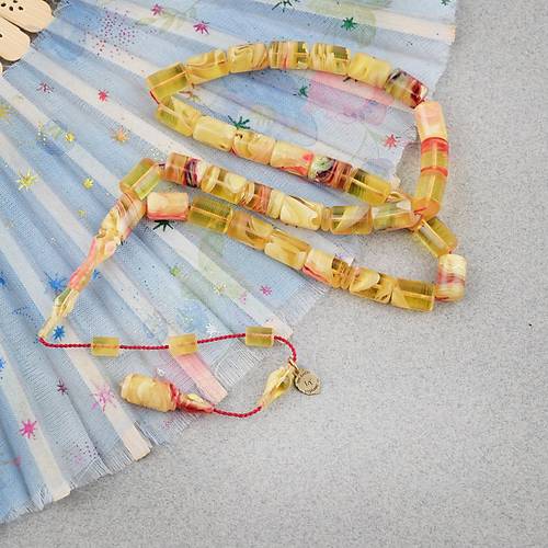 Kadim Katalin Eski Obje Usta i mzal Kesme Kesim 7.5x11mm Tesbih