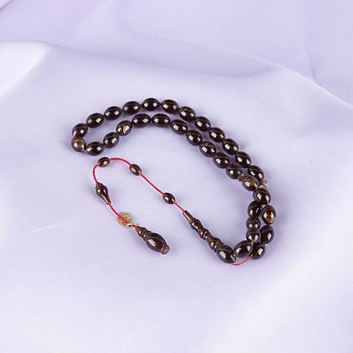 Eski Obje Kadim Katalin Beyzi Kesim Bilek Boy 6.5x8.5mm Tesbih