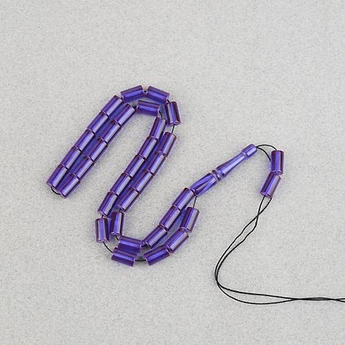 S�kma Kehribar Kesme Kesim 6x10mm Tesbih P�sk�ls�z