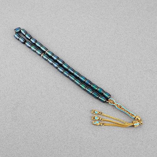 His Ta�� Tene Temasla Renk De�i�tirir F��� Kesim 7x9mm Tesbih