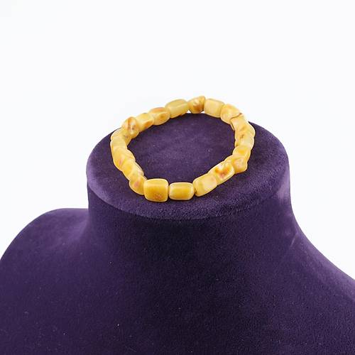 Rus Damla Kehribar Kolye(12.2�gr/55.5�cm) ve �Bileklik Seti (5.2�gr)