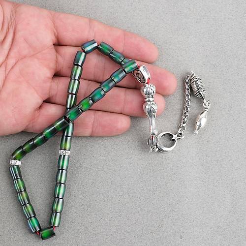 His Ta�� Metal �mameli F��� Kesim 7x9mm Tesbih