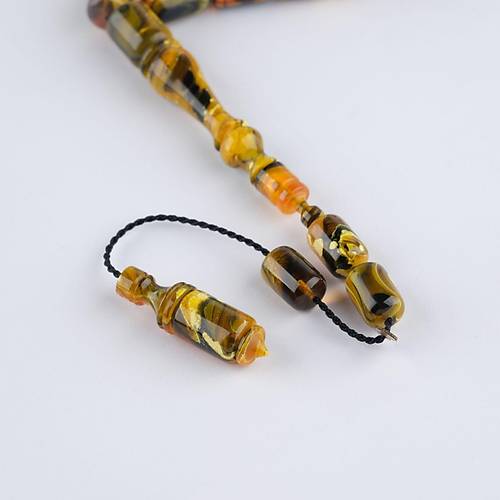 Katalin Usta i mzal Kapsl Kesim 8x12mm Tesbih - Sar