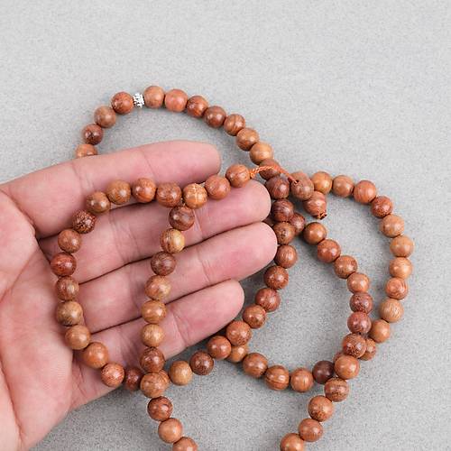 G�l A�ac� 99luk K�re kesim 8.5mm Namaz Tesbihi