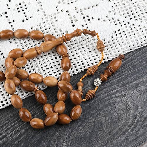 Kuka Usta ��i �mzal� Bademi Kesim 9x14mm Tesbih