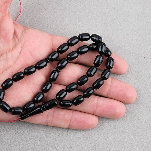 S�kma Kehribar Kaps�l Kesim 7x11mm Tesbih P�sk�ls�z