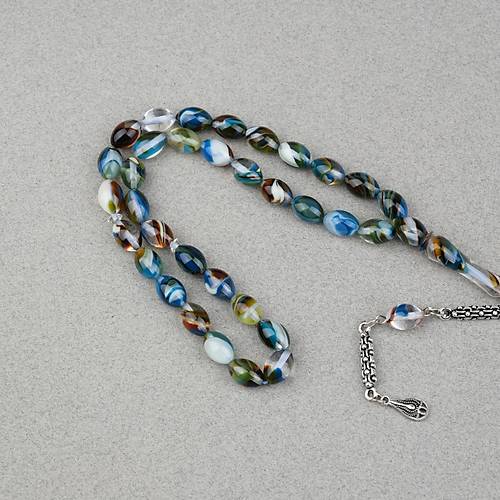 Arizona Katalin Alpaka P�sk�l Beyzi Kesim 8x12mm Tesbih