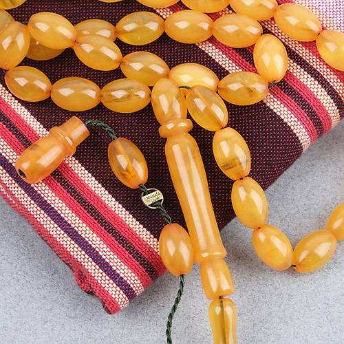 Katalin Usta ��i �mzal� Beyzi Kesim 9x14mm Tesbih