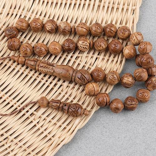 Kuka Kalem ���ilkli U�lu K�re 9.5x9mm Tesbih