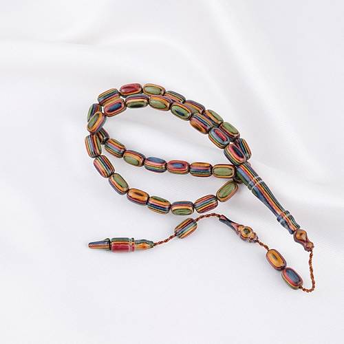 Kafur A�ac� Bilekboy Kaps�l Kesim 4.5x7.5mm Tesbih Kahverengi