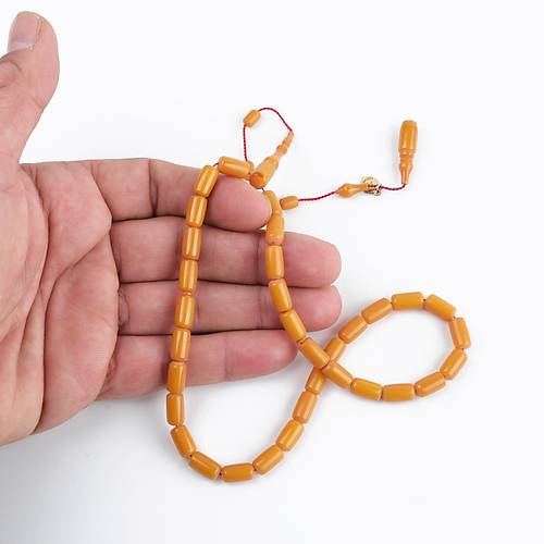 Kadim Katalin Eski Teker Obje Usta i mzal Kapsl Kesim 6x11mm Tesbih -Kays