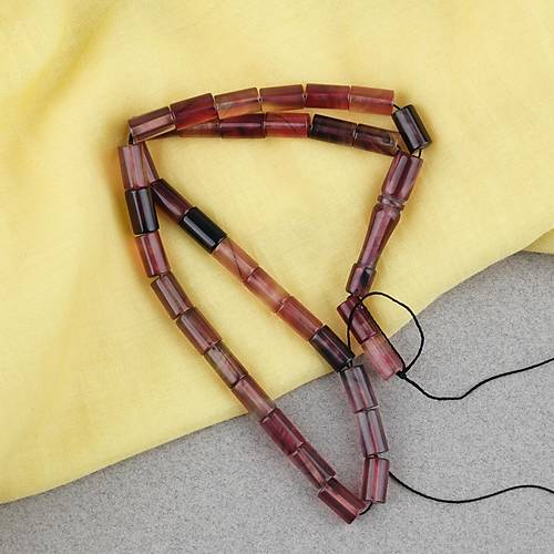 S�kma Kehribar Kesme Kesim 6x10mm Tesbih P�sk�ls�z