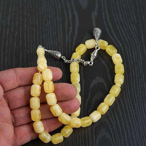 Beyrut Damla Alpaka P�sk�l Kaps�l Kesim 10x12mm Tesbih