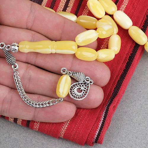 Beyrut Damla Alpaka P�sk�ll� Arpa Kesim 8x14mm Tebih