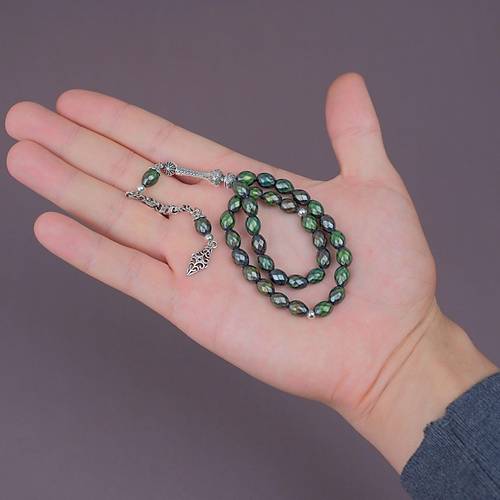 Is�ya G�re Renk De�i�tiren Orijinal His Ta��  Beyzi Kesim 6.5x8.5mm Tesbih