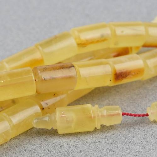 Rus Tek Kaya Damla Usta i Kesme Kesim 8x12mm Tesbih