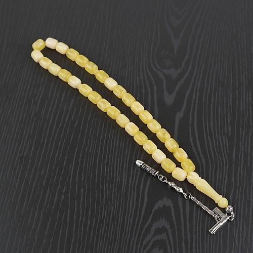 Beyrut Damla Alpaka Pskl Kapsl Kesim 10x12mm Tesbih