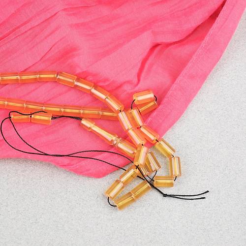 S�kma Kehribar Kesme Kesim 6x10mm Tesbih P�sk�ls�z