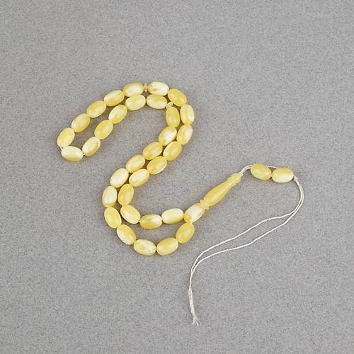 Beyrut Damla Yumurta Kesim 7x11mm Tesbih -P�ks�ls�z