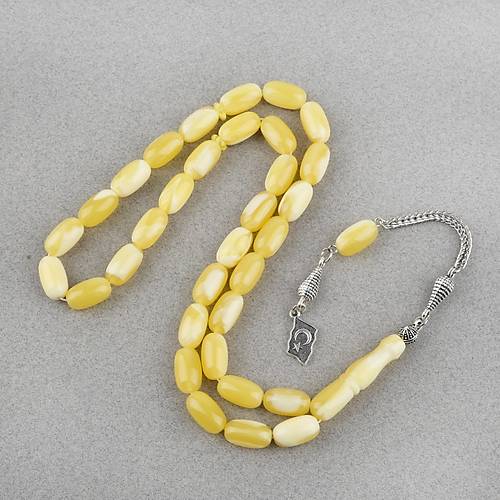 Beyrut Damla Alpaka Pskl Tombul Beyzi Kesim 8x14mm Tesbih